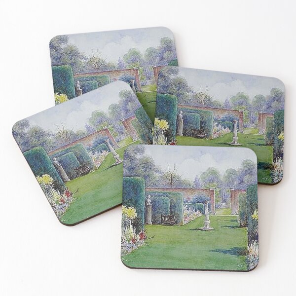 Item preview, Jardín inglés formal por Annie Louisa Pressland designed and sold by tomorrowsart.