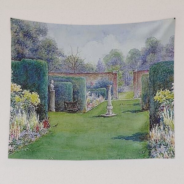 Item preview, Formal English Garden by Annie Louisa Pressland designed and sold by tomorrowsart.