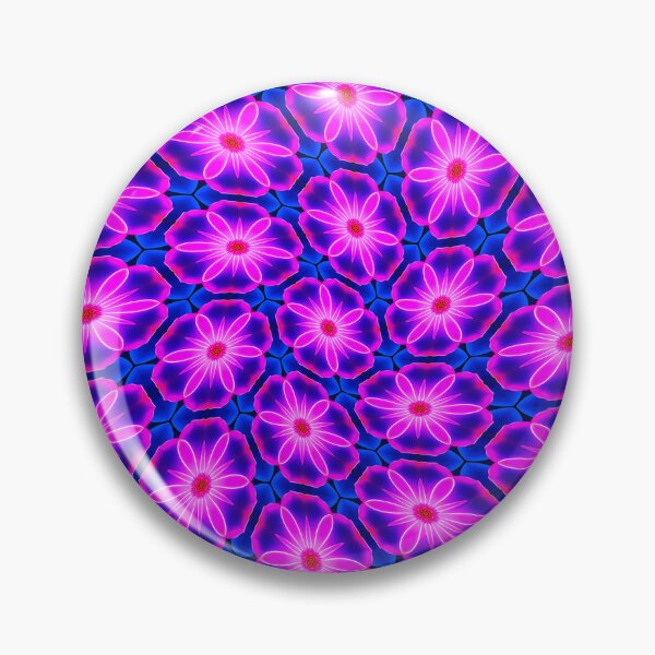 Item preview, Bright Pink Flower Patterns designed and sold by Patternflower.