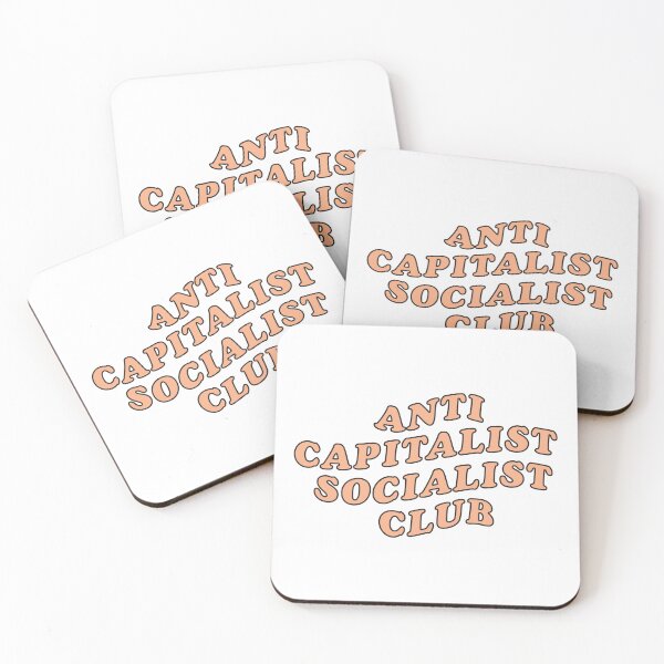 Item preview, Anti Capitalist Socialist Club -  designed and sold by PurpleLoveStore.