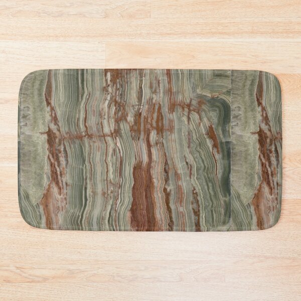 Item preview, Neutral and wooden tones marble print designed and sold by HadeeeeL.