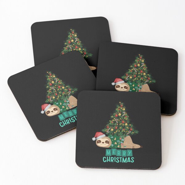 Item preview, Sloth Christmas designed and sold by PatternDesign91.