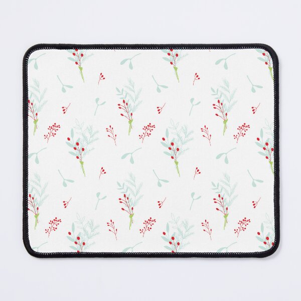 Item preview, Winter foliage all over pattern in soft pastel shades designed and sold by Jaine Drake.