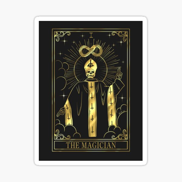 The Magician Tarot Sticker - [3.25'' x 5.5]