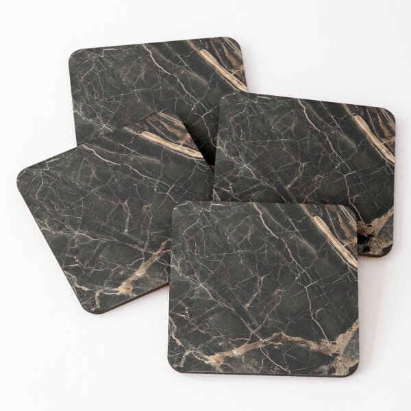 Item preview, Black and gold marble print designed and sold by HadeeeeL.