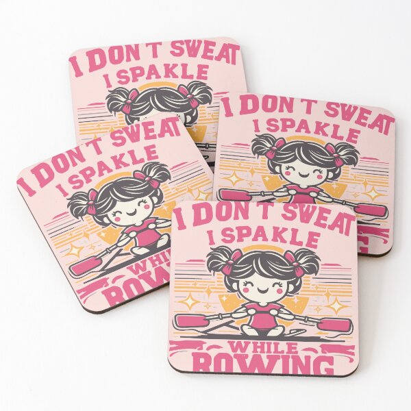 Item preview, I don’t sweat, I sparkle while rowing! designed and sold by bihtti.
