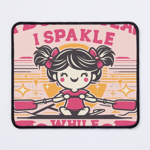 Item preview, I don’t sweat, I sparkle while rowing! designed and sold by bihtti.
