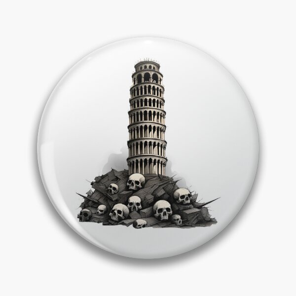 Item preview, La apocalíptica Torre de Pisa designed and sold by AnEmptyLake.