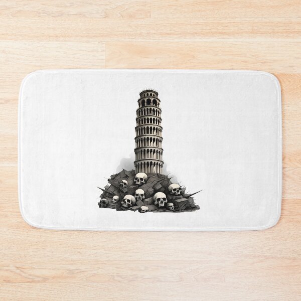 Item preview, The apocalyptic Tower of Pisa designed and sold by AnEmptyLake.