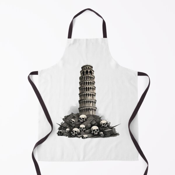 Item preview, The apocalyptic Tower of Pisa designed and sold by AnEmptyLake.
