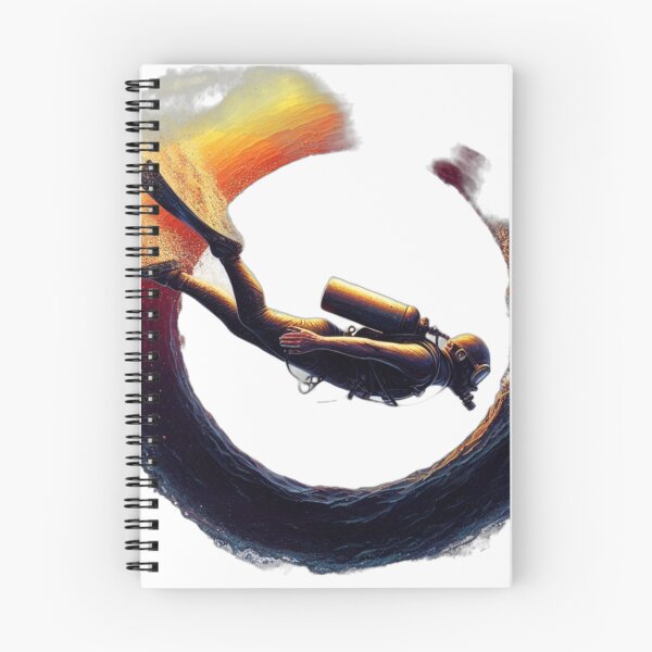 Item preview, diver, designed and sold by KICIART.