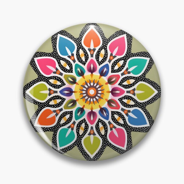 Item preview, Rangoli Flower Art - Design & Pattern designed and sold by Jollys-ArtShop.