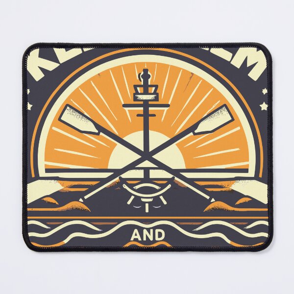 Item preview, Keep calm and row on designed and sold by bihtti.
