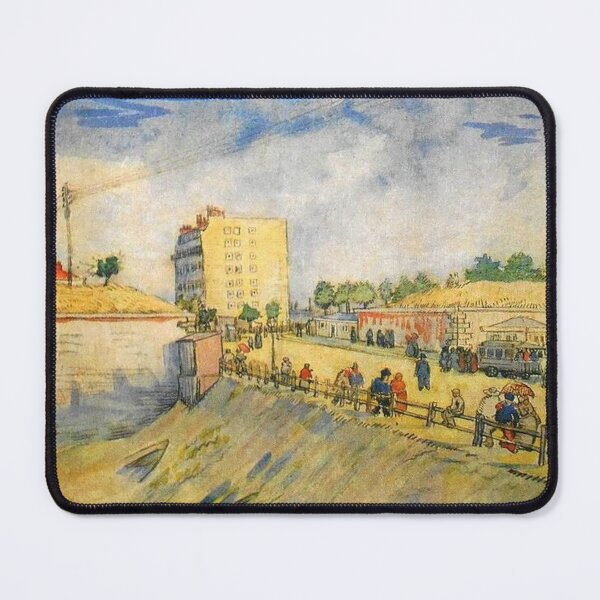 Item preview, Entrance to Paris with a Horsecar by Vincent Van Gogh designed and sold by tomorrowsart.