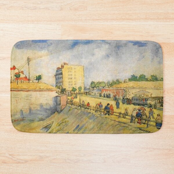 Item preview, Entrance to Paris with a Horsecar by Vincent Van Gogh designed and sold by tomorrowsart.