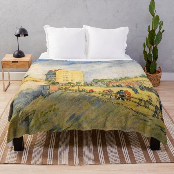Item preview, Entrance to Paris with a Horsecar by Vincent Van Gogh designed and sold by tomorrowsart.