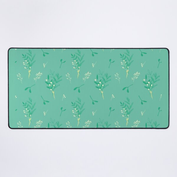 Item preview, Winter foliage all over pattern on a mint green background designed and sold by Jaine Drake.