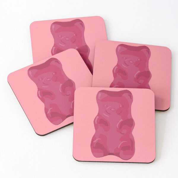 Item preview, Pink gummy bear candy designed and sold by Burn0ut.