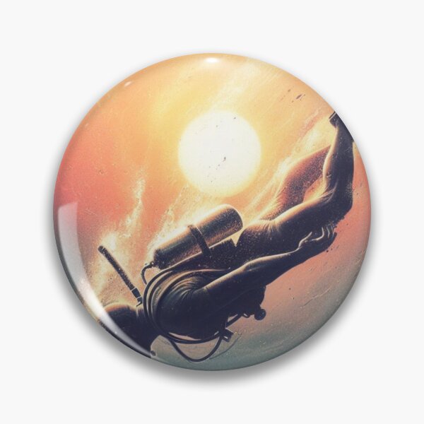 Item preview, diver, designed and sold by KICIART.