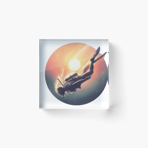 Item preview, diver, designed and sold by KICIART.