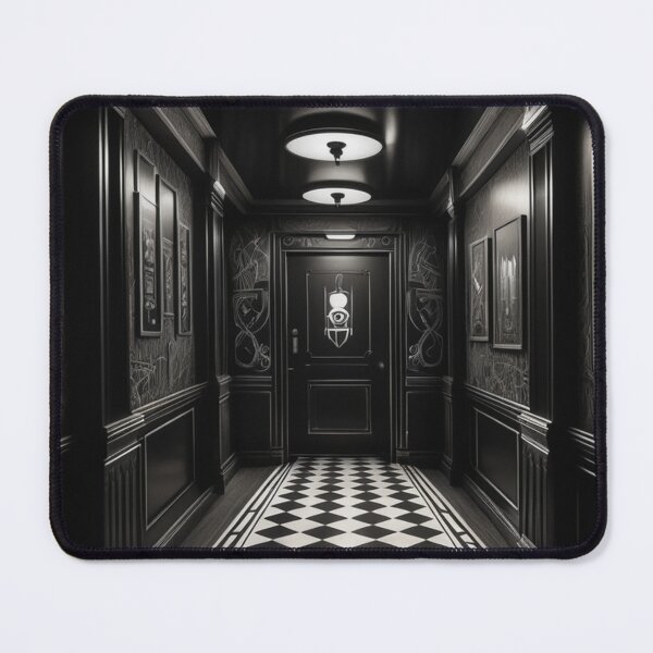 Item preview, Bendy and the Ink Machine Inspired Art Graphic Dark Hallway designed and sold by Butler in the Home.