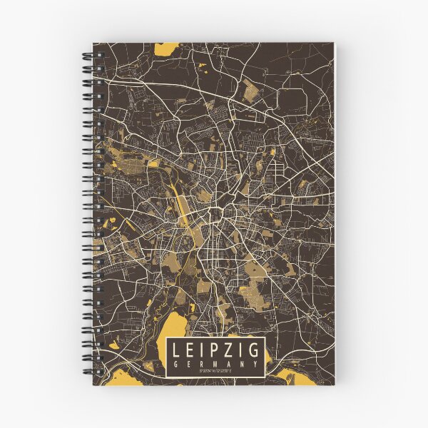 Item preview, Leipzig City Map of Saxony, Germany - Pastel designed and sold by deMAP.