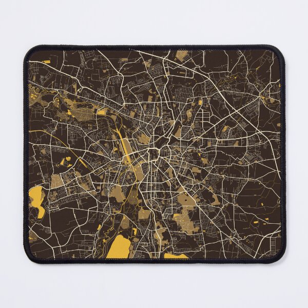 Item preview, Leipzig City Map of Saxony, Germany - Pastel designed and sold by deMAP.