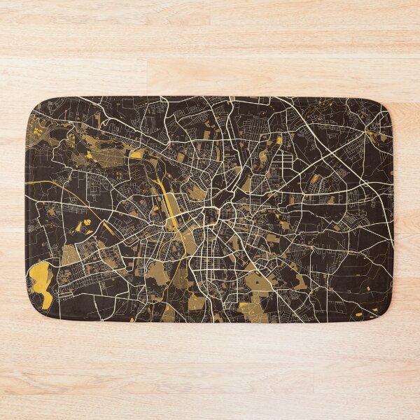 Item preview, Leipzig City Map of Saxony, Germany - Pastel designed and sold by deMAP.