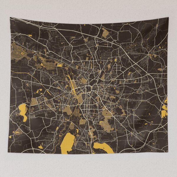 Item preview, Leipzig City Map of Saxony, Germany - Pastel designed and sold by deMAP.
