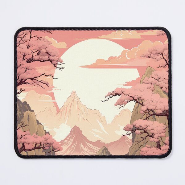 Item preview, Sakura Serenity: Alpenglow Embrace on Sakura River designed and sold by kawaiidoodlesuk.