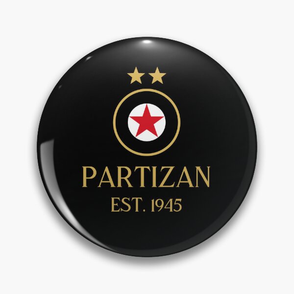 Partizan Belgrade Extérieur Maillot de foot 2017 - 2018. Sponsored by MTS