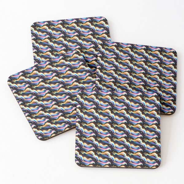 Item preview, Vaporwave electromagnetic pattern ultraviolet surreal ethereal  designed and sold by retrovaporwave.