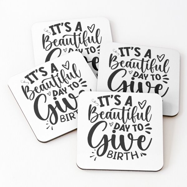 Item preview, It's a Beautiful Day to Give Birth, Postpartum Doula, CNM Student, Midwife Gift, Birth Doula, Women's Health Professional designed and sold by behindthefacts.