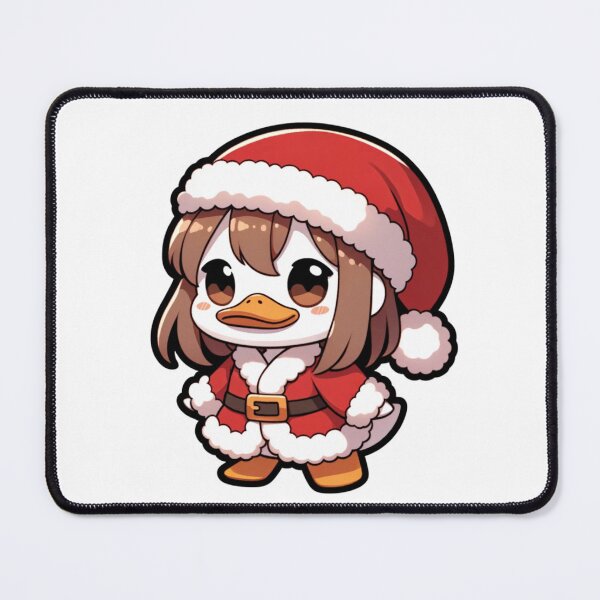 Item preview, Cute Anime Christmas Duck designed and sold by Mekone.