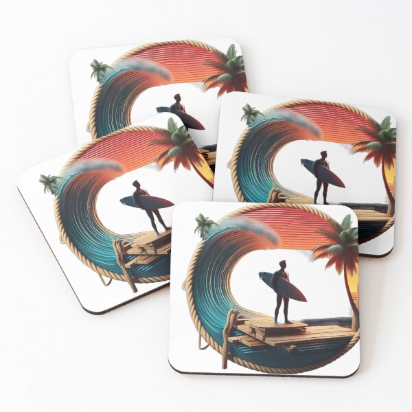 Item preview, surfing, ocean, waves, designed and sold by KICIART.