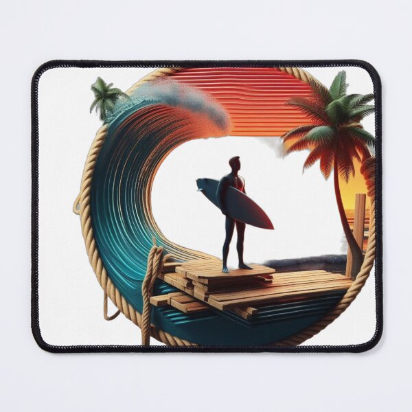 Item preview, surfing, ocean, waves, designed and sold by KICIART.