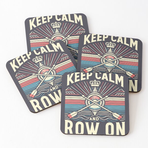 Item preview, Keep calm and row on designed and sold by bihtti.