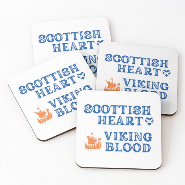 Item preview, Scottish Heart Viking Blood. Gift ideas for historical enthusiasts. designed and sold by LindaLG.