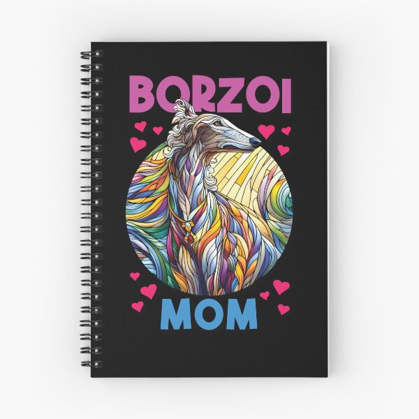 Artikelvorschau, Barsoi-Mutter, Buntglas. Ich liebe Barsois. entworfen und verkauft von MrPila.