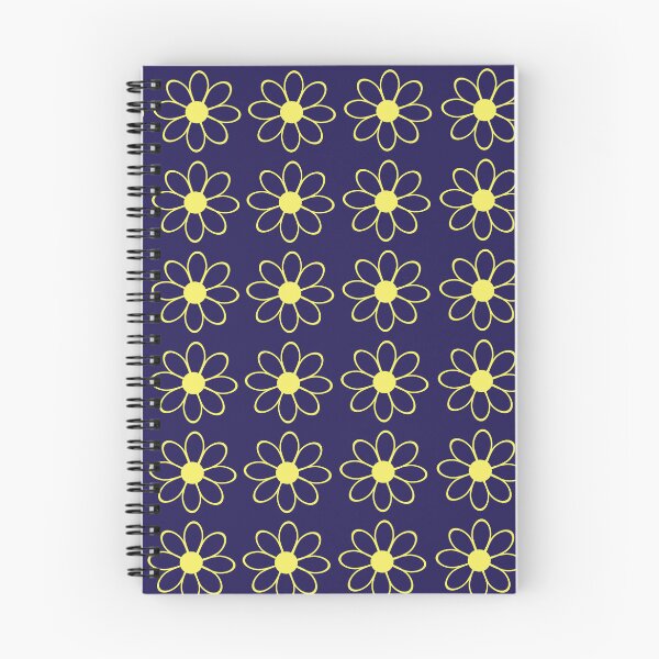 Item preview, Dark and yellow flowery pattern designed and sold by SatuStudio.