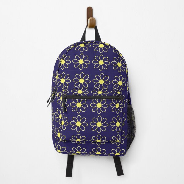 Item preview, Dark and yellow flowery pattern designed and sold by SatuStudio.