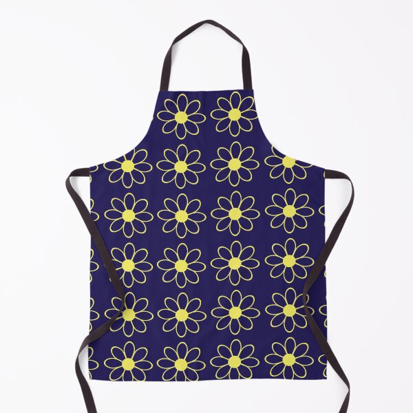 Item preview, Dark and yellow flowery pattern designed and sold by SatuStudio.