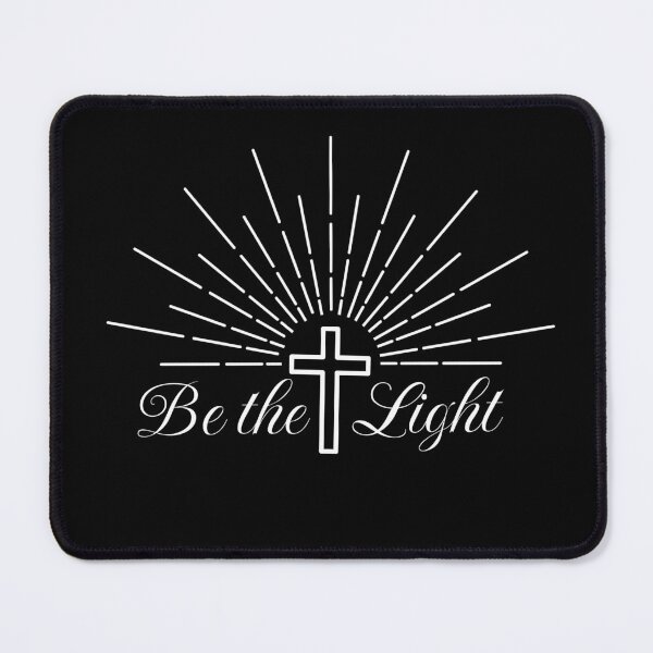 Item preview, Be the Light with Cross,Christian Trendy Quotes Design, Christian Based Design, Faith Design designed and sold by mattlee20.