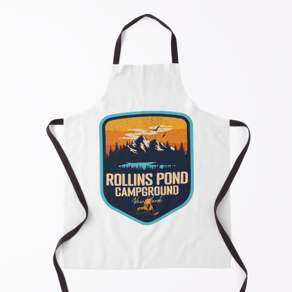Item preview, Rollins Pond Campground New York - NY Sunset Grunge Texture Badge Forest and Wilderness designed and sold by mountainfad.
