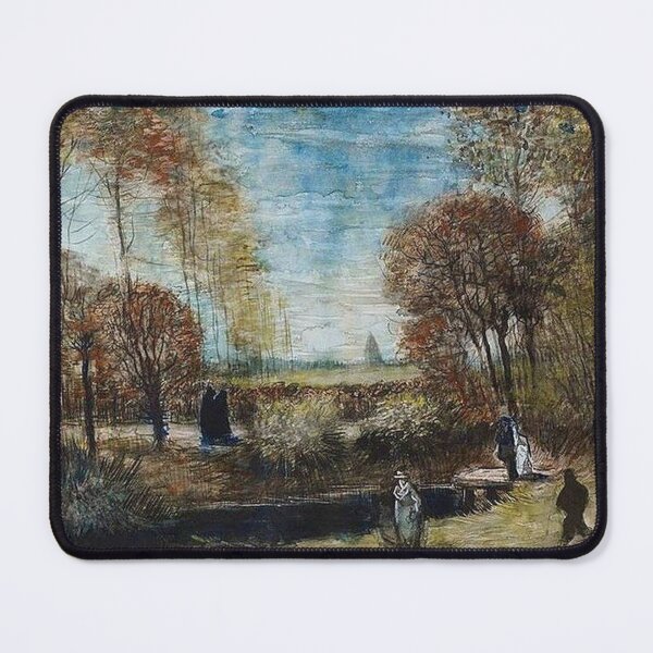 Item preview, The Garden of the Vicarage by Vincent Van Gogh designed and sold by tomorrowsart.
