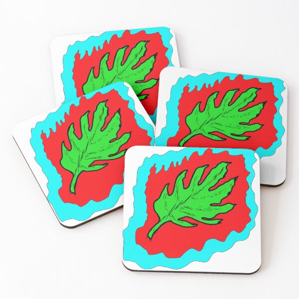 Item preview, Green Leaf. Engulfed in Fire and Water. 2d Illustration designed and sold by abinashm12.