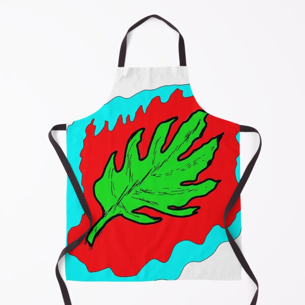 Item preview, Green Leaf. Engulfed in Fire and Water. 2d Illustration designed and sold by abinashm12.