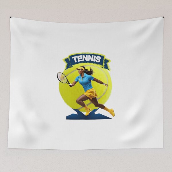 Item preview, Tennis Dynamo Emblem designed and sold by NickTaroDesign.