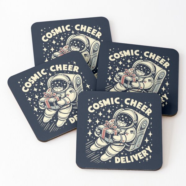 Item preview, Astronaut Claus Cosmic Cheer Delivery designed and sold by Wonderall.
