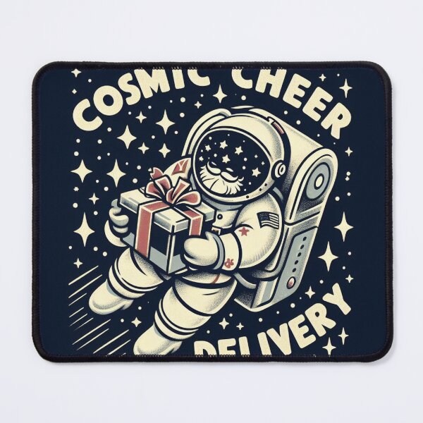Item preview, Astronaut Claus Cosmic Cheer Delivery designed and sold by Wonderall.